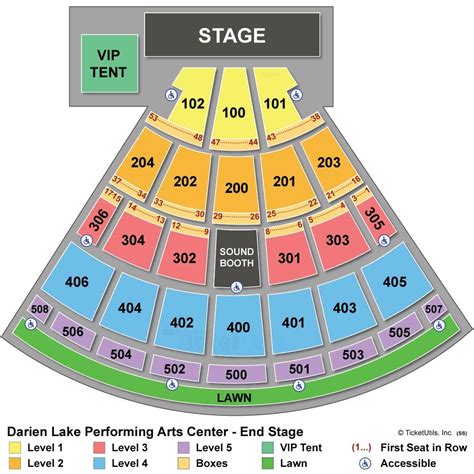 The Home Of Darien Lake Amphitheater Tickets. . Darien lake concert seating chart